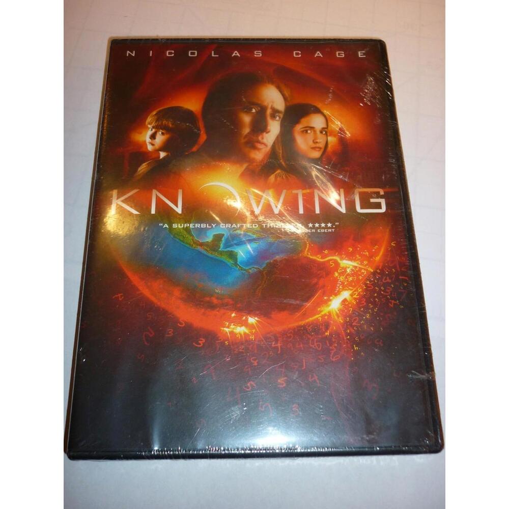 Knowing (‎ 2009 DVD) - Thriler Movie Nicholas Cage  NEW SEALED